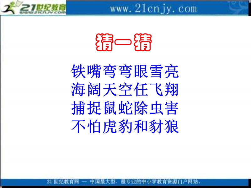 苏教版 二年级语文上册  《小鹰学飞》ppt课件1.ppt_第2页