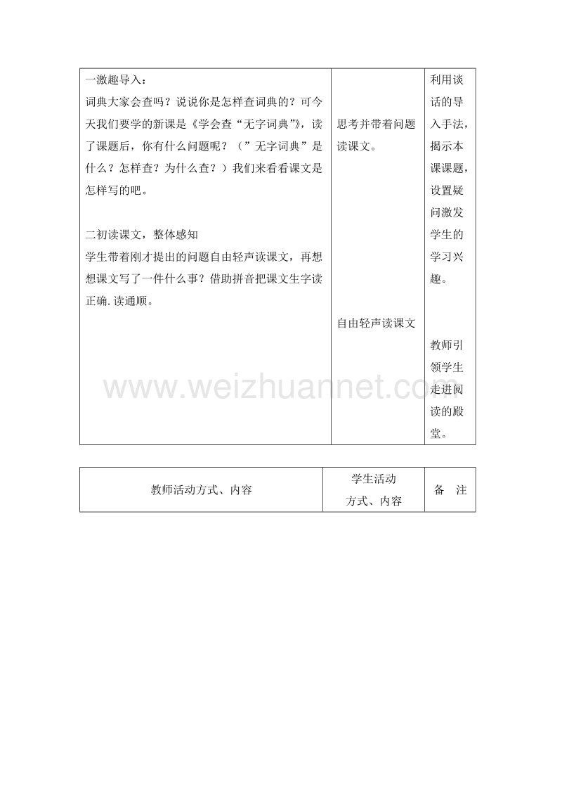 （苏教版）三年级语文上册 教案 2.学会查“无字词典” 第1课时.doc_第2页