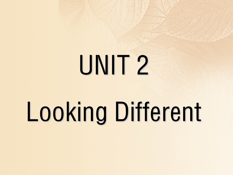 七年级英语上册 unit 2 looking different topic 2 what does she look like section b课件 （新版）仁爱版.ppt_第1页