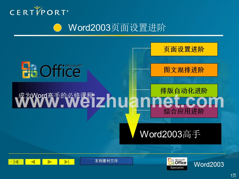 word2003页面设置进阶.ppt_第1页