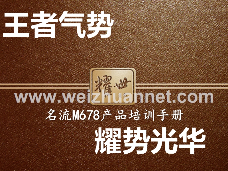 m678产品培训手册.ppt_第1页