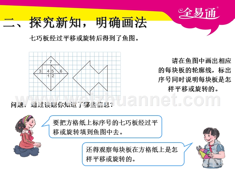 五、运用图形的平移、旋转设计图案.ppt_第3页