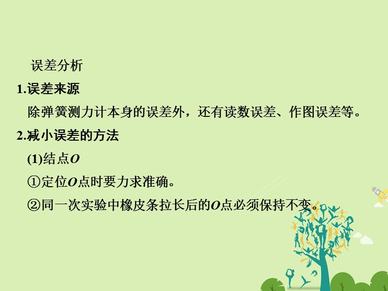 2018版高考物理总复习 第2章 相互作用 实验三 探究求合力的方法（学考）课件.ppt_第3页