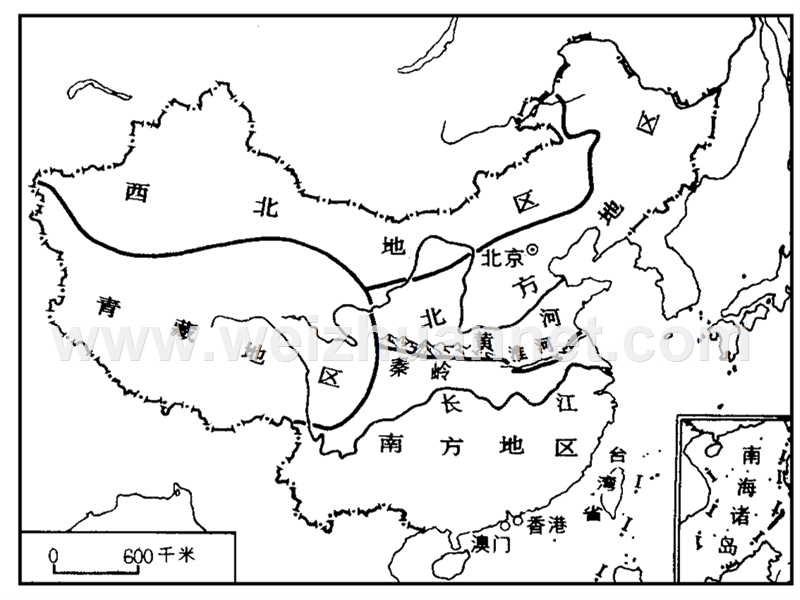 2013年人教版中考区域地理复习课件：5.2北方地区.ppt_第1页