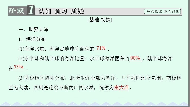 2017年高中地理第1单元探索海洋的奥秘第1节海底地形及其成因课件鲁教版选修2.ppt_第3页