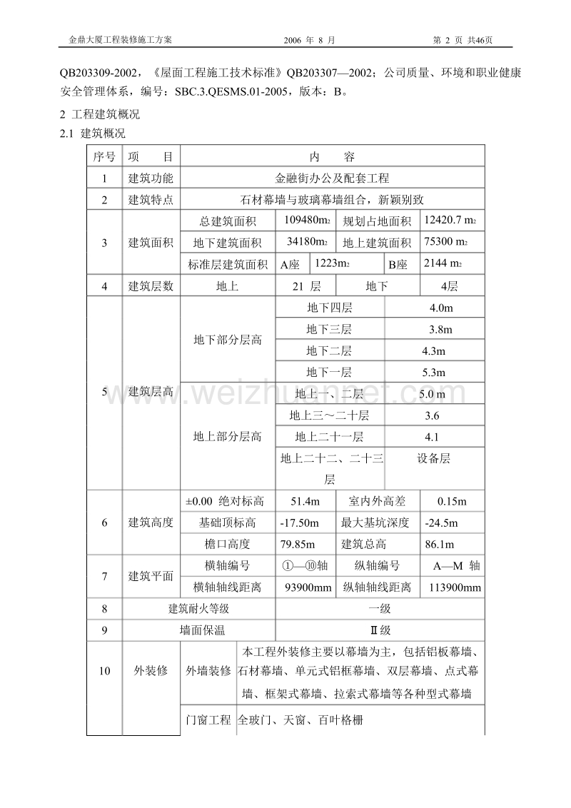 金鼎大厦装修施工方案.docx_第2页