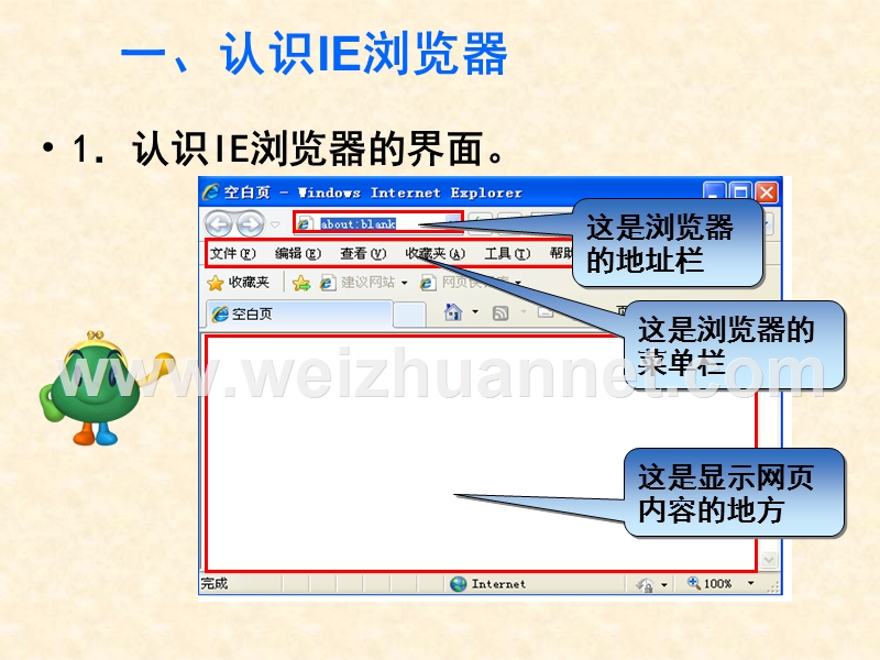 南方版五年级下册信息技术第1课网络漫游.ppt_第3页