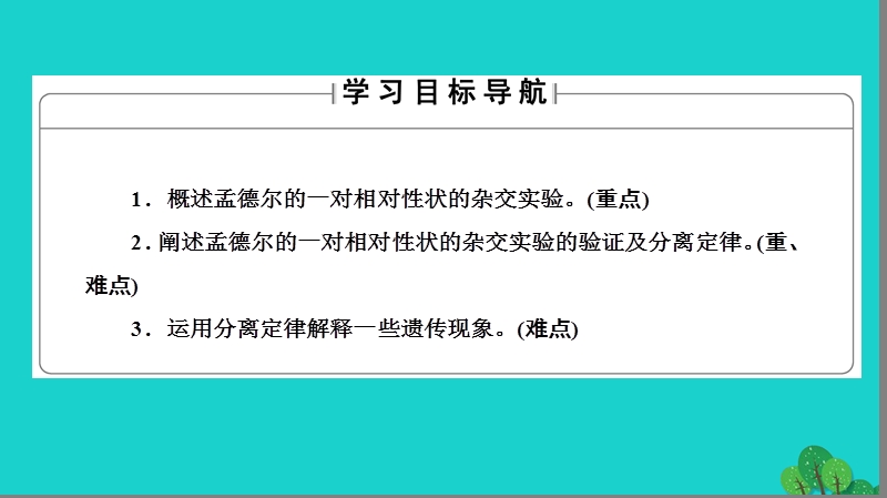 2017年高中生物第1章遗传因子的发现第1节孟德尔的豌豆杂交实验（一）（ⅰ）课件新人教版必修2.ppt_第2页