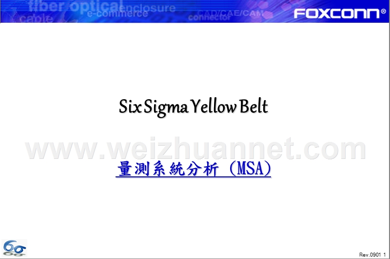 6sigma教程之量测系统分析.ppt_第1页