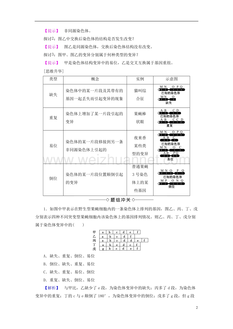 2017年高中生物第3章遗传和染色体第3节基因的自由组合定律学案苏教版必修2.doc_第2页