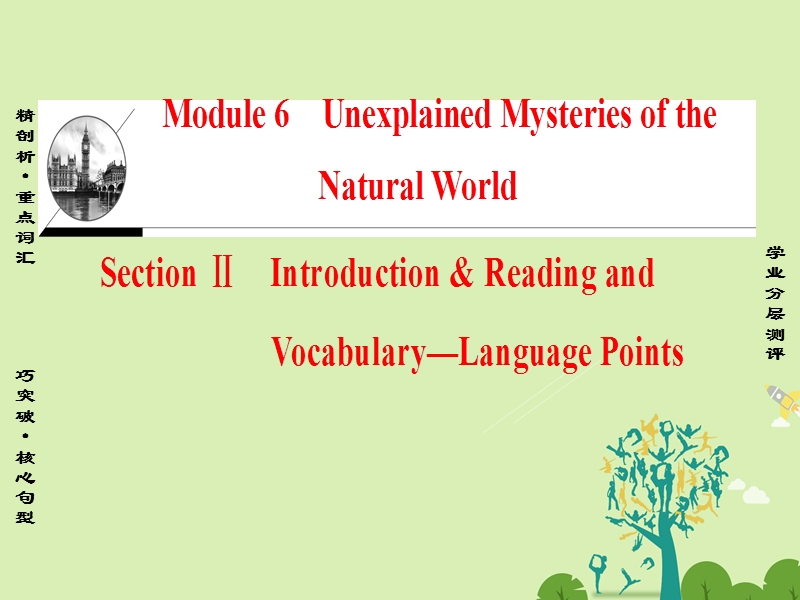 2017年高中英语module6unexplainedmysteriesofthenaturalworldsectionⅱintroduction&readingandvocabulary-languagepoints课件外研版必修4.ppt_第1页