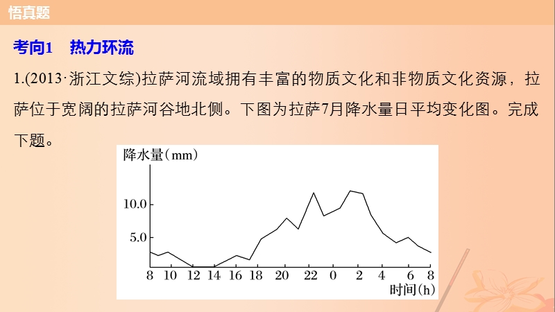 2017年高考地理三轮冲刺考前3个月专题三自然地理事象的空间分布和原理必考点9自然地理事象的形成原理课件.ppt_第3页