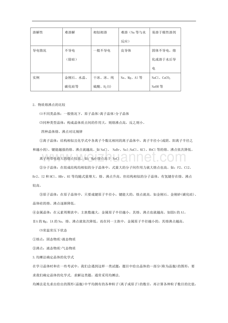 人教版高中化学选修3《物质结构与性质》教案：3.4 离子晶体 .doc_第2页