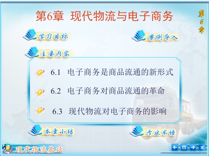 物流基础-第6章：现代物流与电子商务.ppt_第1页