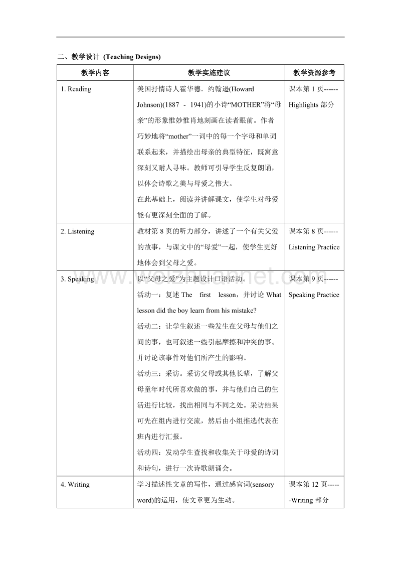 英语：unit1 two generation教案（上海新世纪版3sb）.doc_第3页