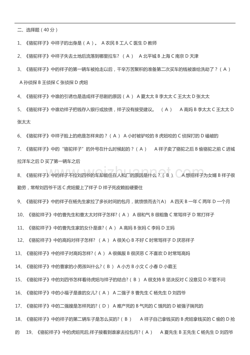 骆驼祥子作文+新考点.doc_第3页