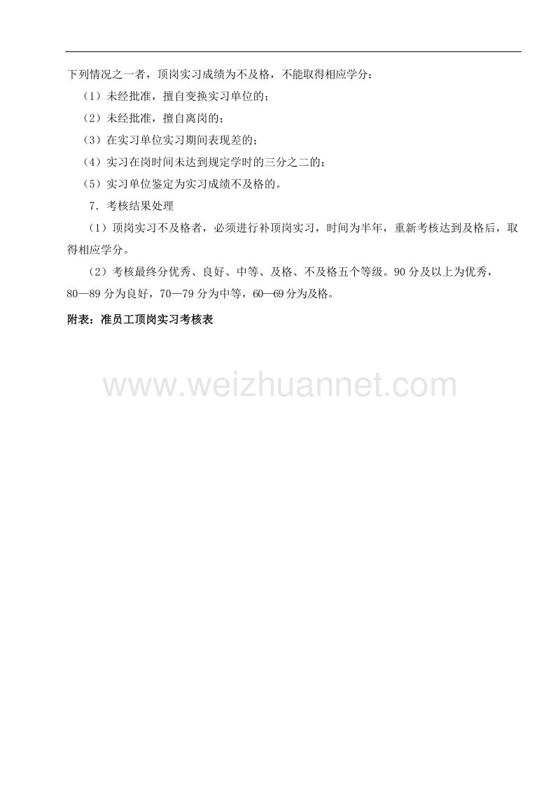 准员工实习考核制度.docx_第2页