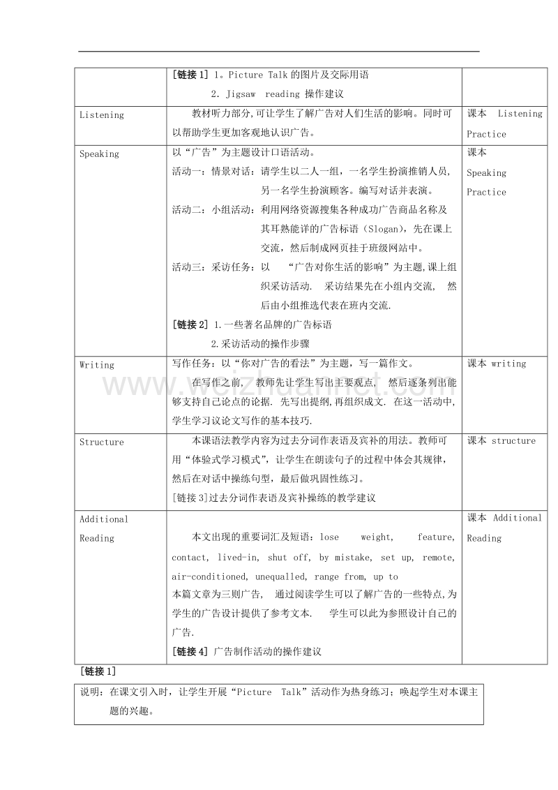 英语：unit8 advertising教案（上海新世纪版s2a）.doc_第3页