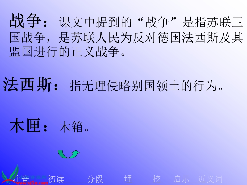 （人教新课标）三年级语文上册课件 科利亚的木匣.ppt_第3页