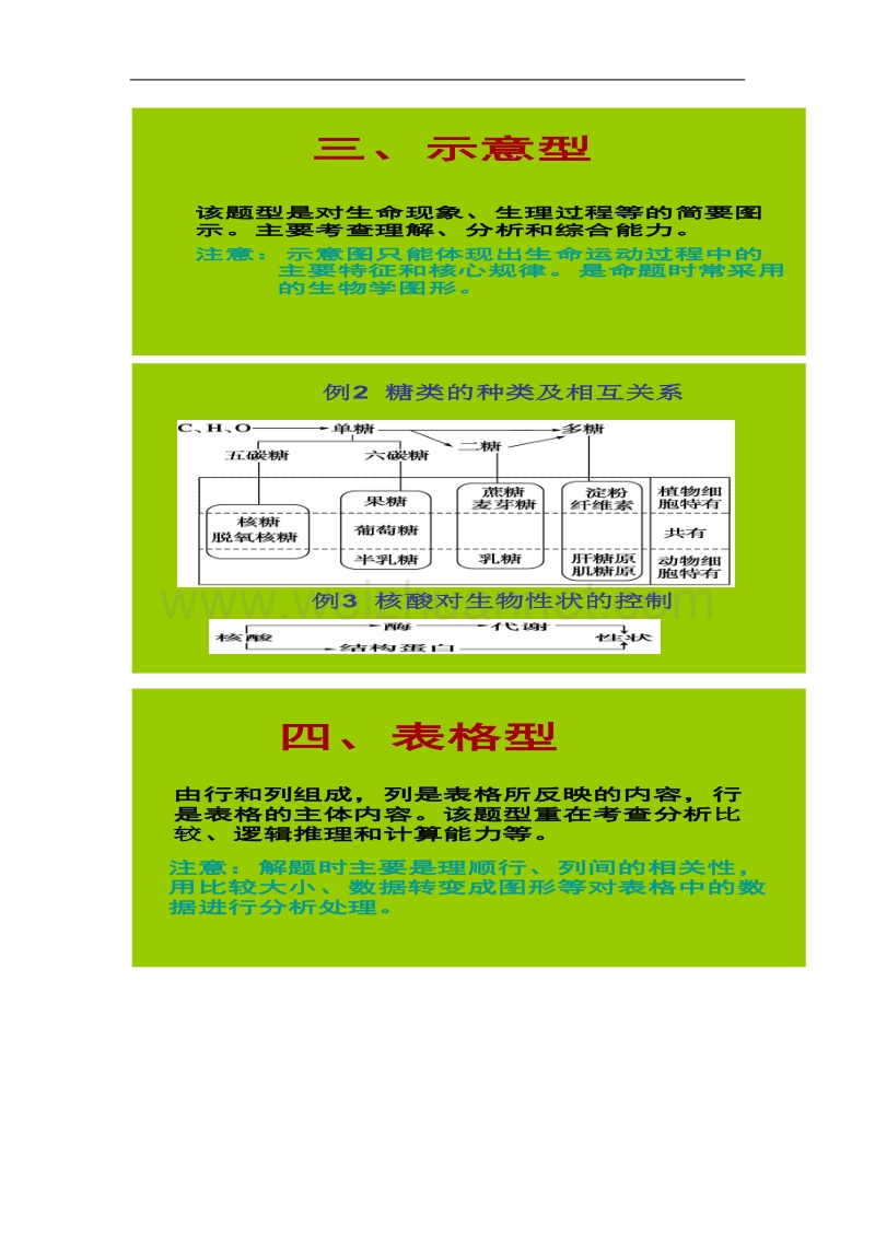 四川省成都市四十九中：《生物图类专题》学案（高三二轮复习） microsoft word 文档.doc_第3页