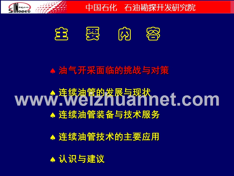 连续油管在油田开采中的应用(2006年度会议宣讲).ppt_第2页