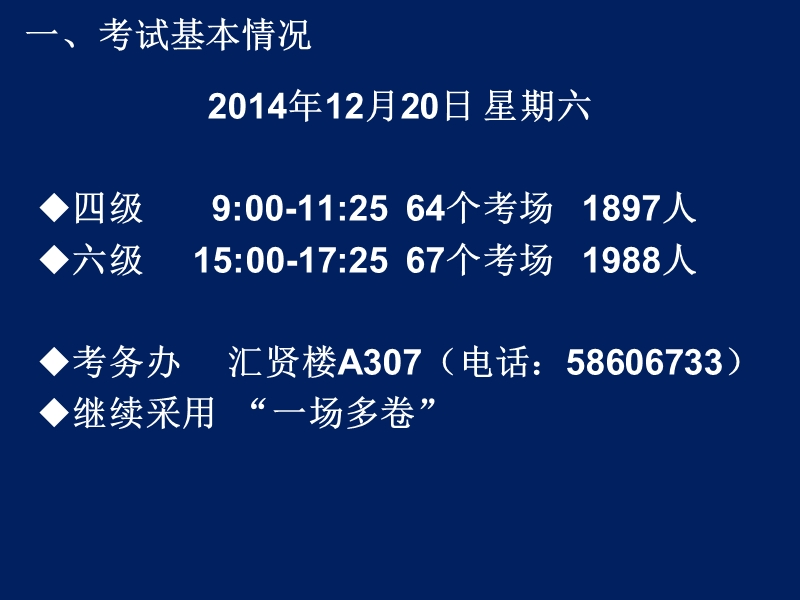 大学英语四六级考试考务会---南京农业大学工学院教务处.ppt_第3页