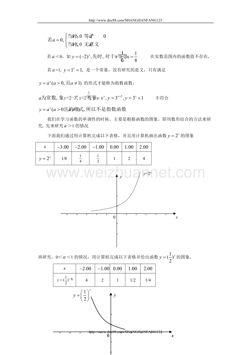 指数函数的概念及图像和性质.doc_第2页