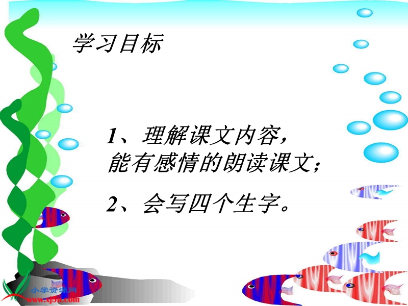 （鲁教版）二年级语文上册课件 浅水洼里的小鱼.ppt_第3页