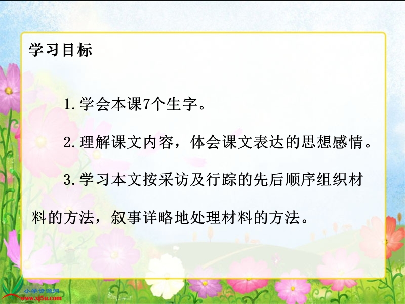 （湘教版）六年级语文上册课件 采访对象是棵树 1.ppt_第2页