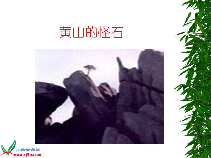 （教科版）二年级语文下册课件 黄山奇石 1.ppt_第3页