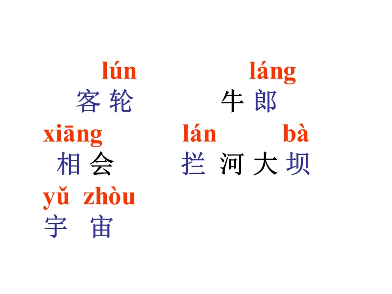 （北师大版）一年级语文下册课件 问银河 6.ppt_第2页