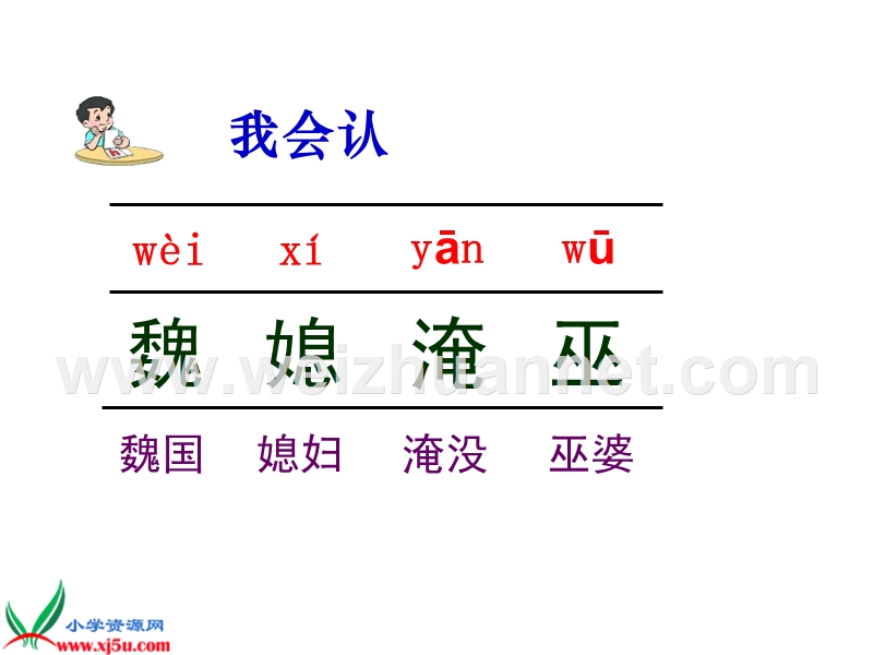 （北京版）四年级语文下册课件 西门豹 2.ppt_第3页