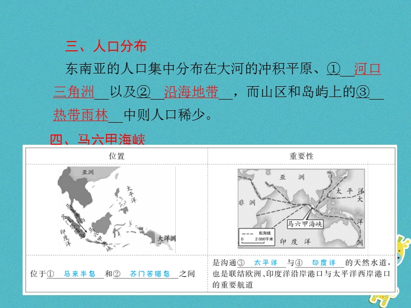 （菏泽专版）2018中考地理 教材基础突破 七下 第七章 了解地区课件.ppt_第3页