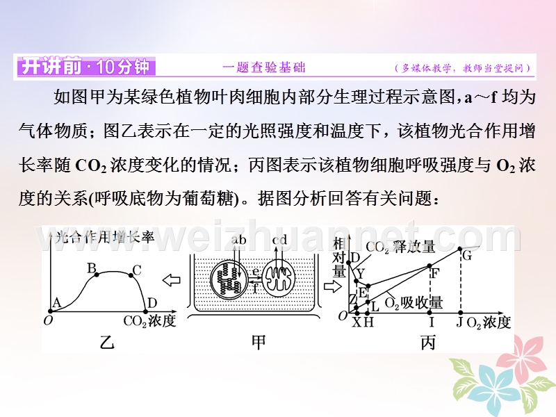 （全国通用）2018年高考生物二轮复习 专题二 代谢 串讲二 细胞呼吸与光合作用 第2课时 高考研究课件.ppt_第2页