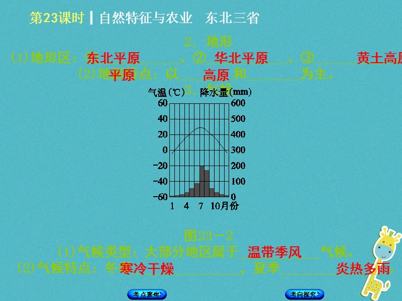 （呼伦贝尔兴安盟专版）2018年中考地理复习方案 教材梳理篇 第23课时 自然特征与农业 东北三省课件.ppt_第3页