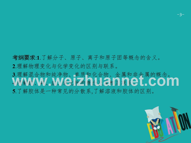 （新课标）2019版高考化学一轮复习 第二单元 化学物质及其变化 2.1 物质的组成、性质和分类课件.ppt_第3页