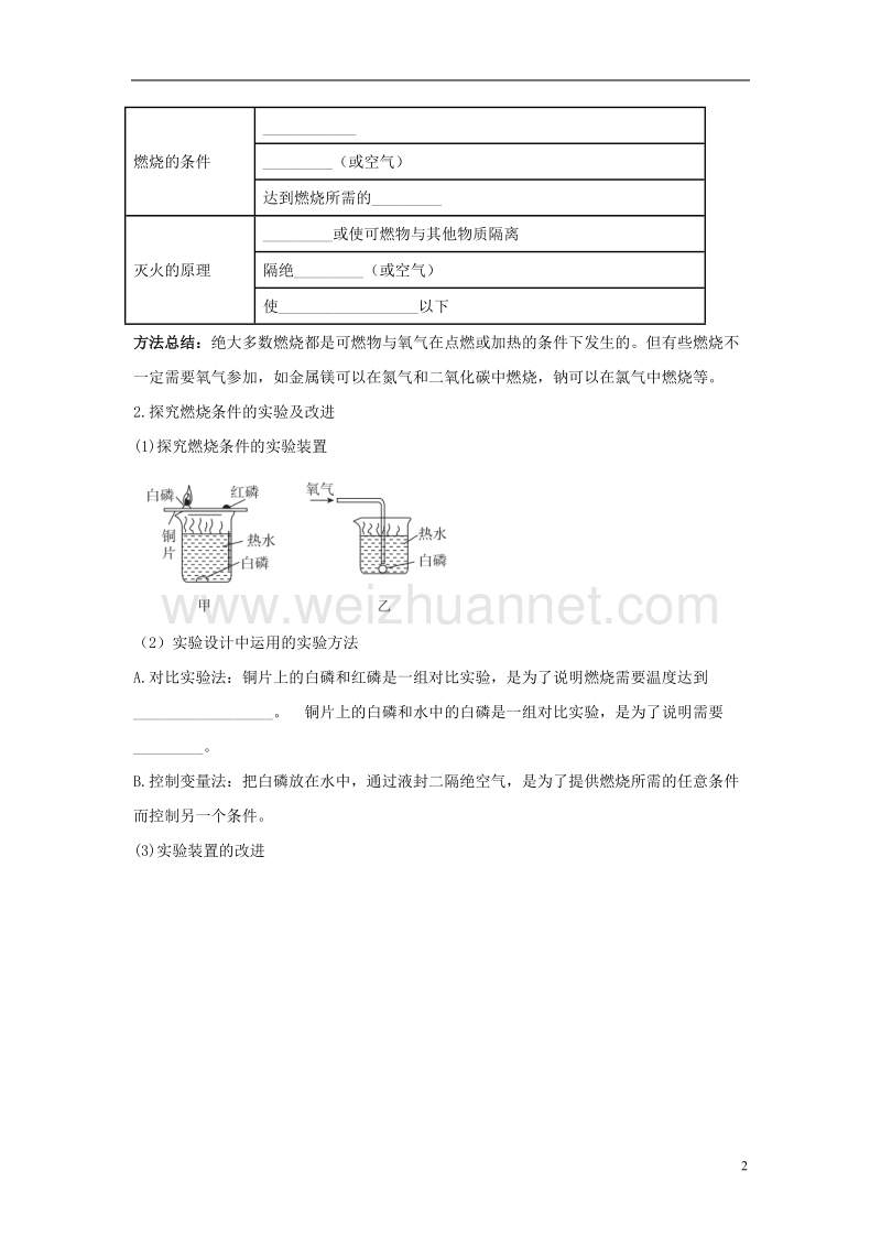 中考化学总复习 第七单元 燃料及其利用试题 （新版）新人教版.doc_第2页