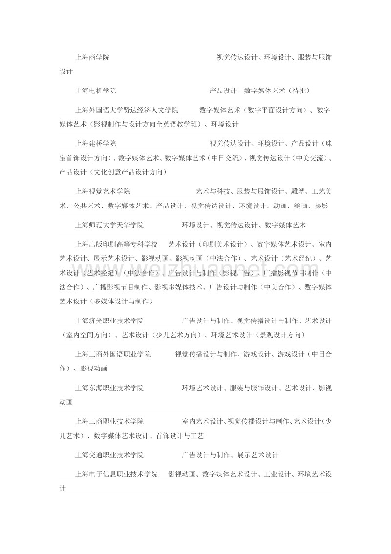 2017年上海市普通高校招生美术与设计学类专业统一考试实施方法.doc_第2页