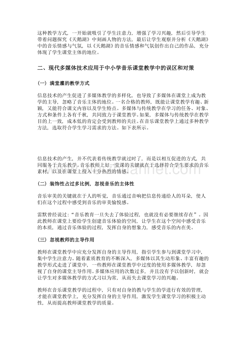 基于多媒体技术应用的中小学音乐课堂教学探讨.doc_第2页