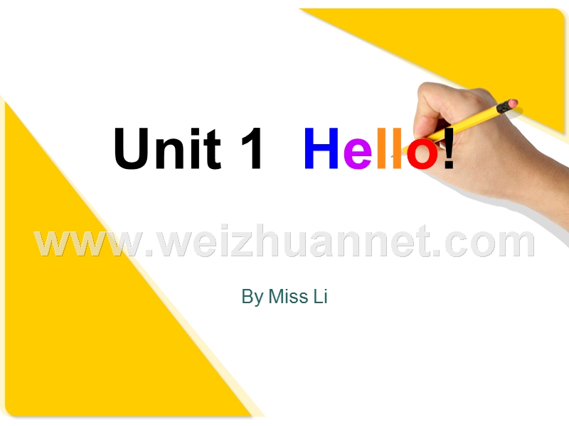 湘少版英语三年级上册unit1-hello!.ppt_第3页