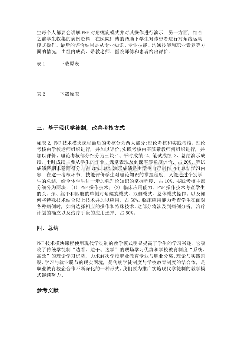 现代学徒制视角下pnf技术模块课程改革探索.doc_第3页