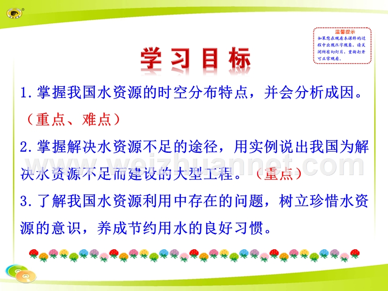 2014初中地理多媒体教学课件：3.3 中国的水资源（湘教版 八上）.ppt_第3页