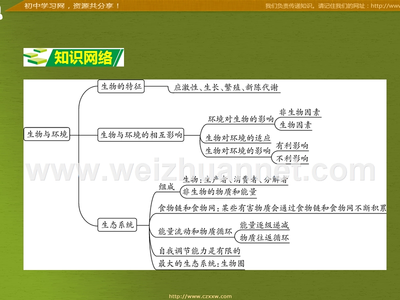 2016届中考面对面生物复习课件：专题三《生物与环境》（苏教版）.ppt_第2页