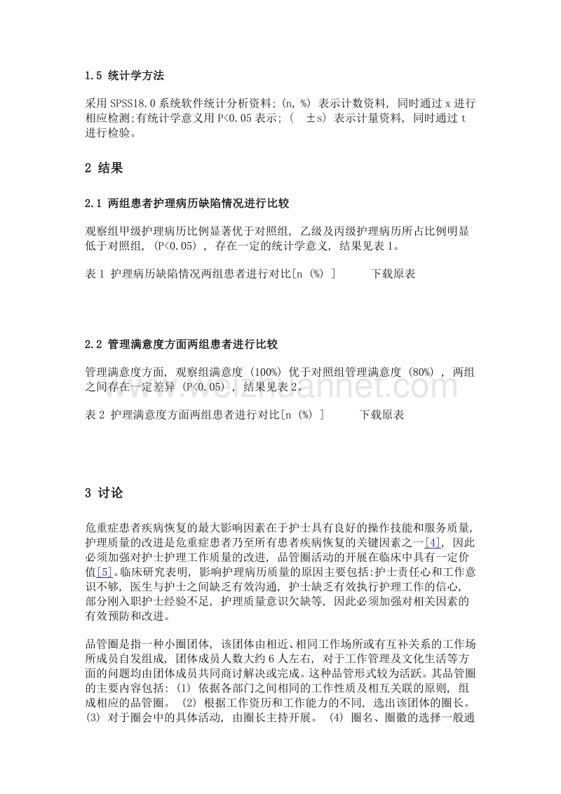 危重症患者护理病历质量控制中品管圈的应用效果分析.doc_第3页