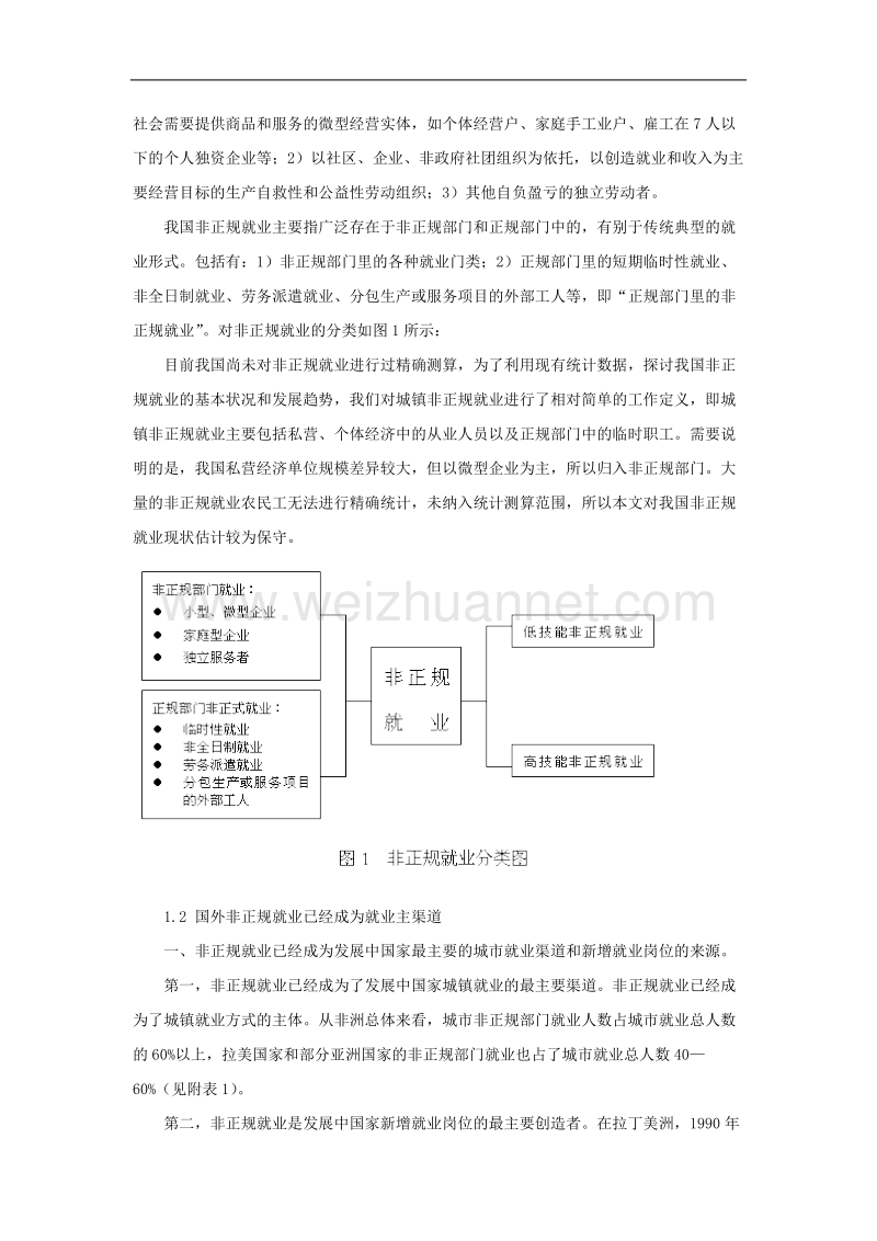 就业模式转变从正规化到非正规化——我国城镇非正规就业状况分析.doc_第2页