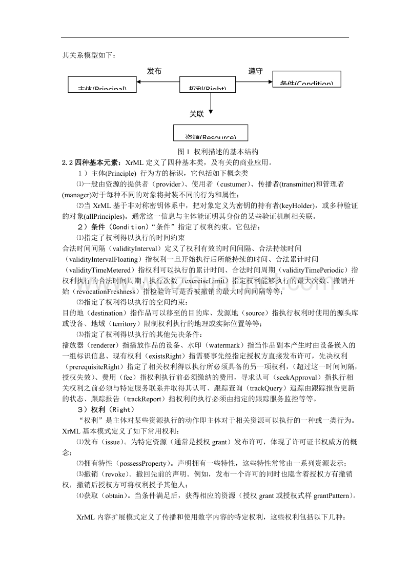 xrml实现第二代数字权益管理机制的研究.doc_第2页