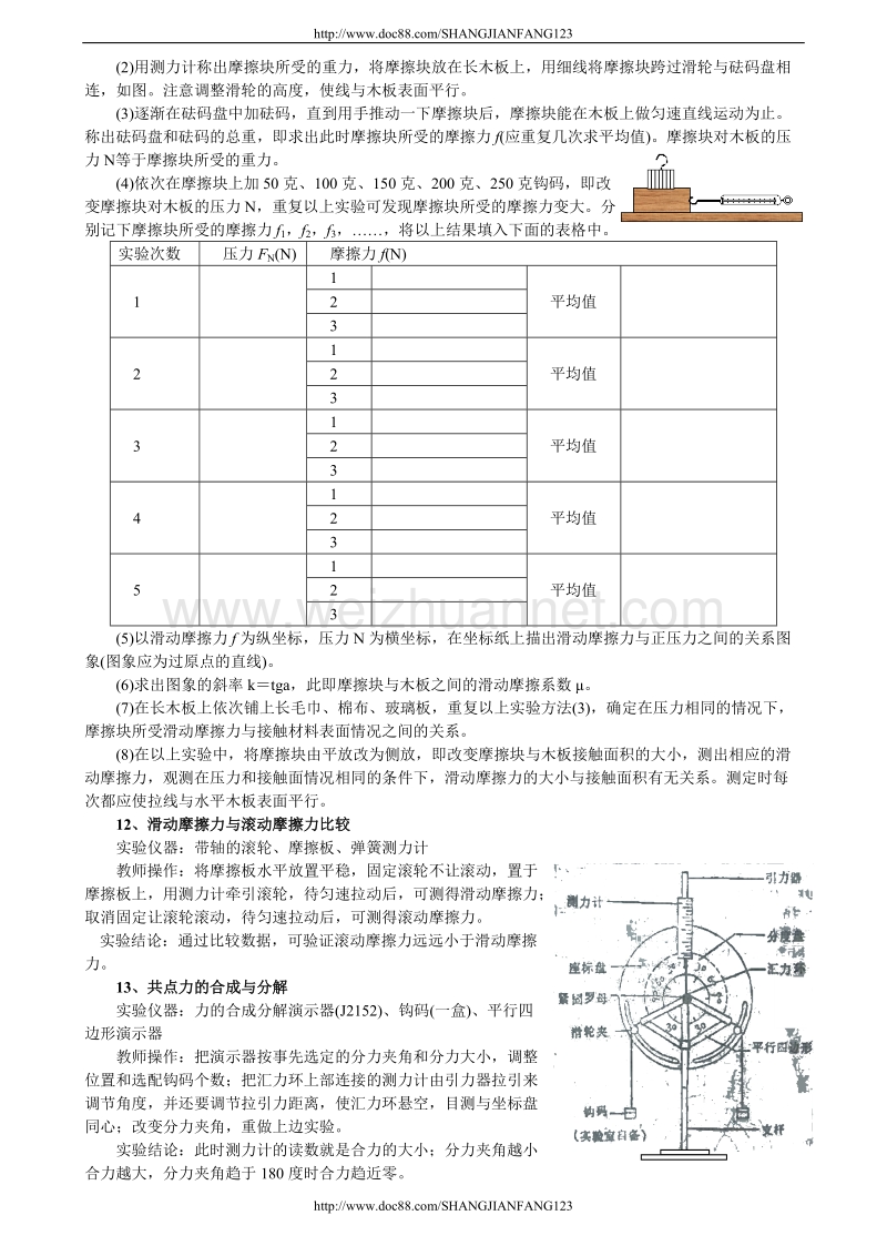 高考物理实验 复习大全(绝对精品）.doc_第3页