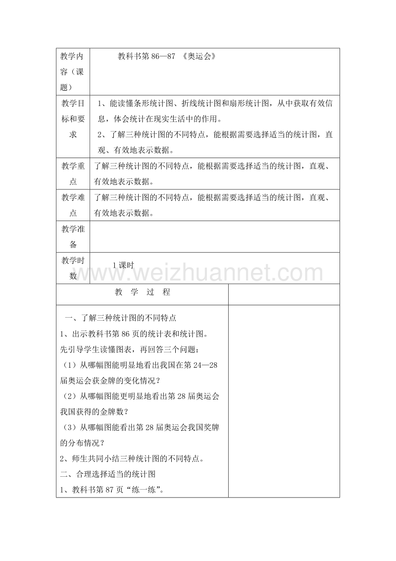 五年级数学下册课件 奥运会 3 北师大版.doc_第1页