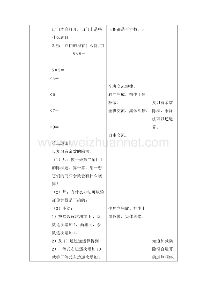 2016沪教版二年级数学下册 一、复习与提高 登险峰 教案设计.doc_第2页