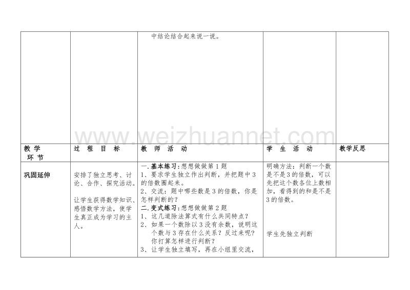 （北京课改版）五年级下册数学第三单元4、3的倍数的特征.doc_第3页